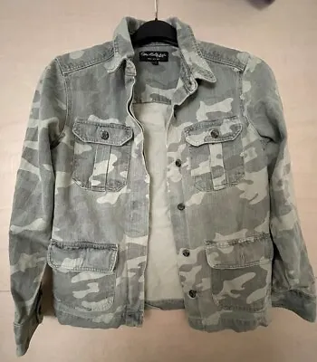 Buy Miss Selfridge Women’s Camouflage Green Jacket/Shacket Uk Size 8 • 10£