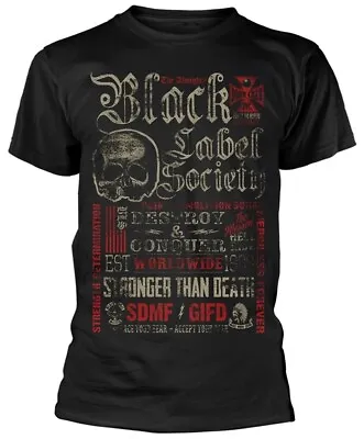Buy Black Label Society DestroyConquer T-Shirt OFFICIAL • 17.99£