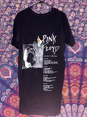 Buy Pink Floyd The Wall Ladies Shirt Dress Sz 10 Cotton Made UK Roger Waters Music • 18.94£