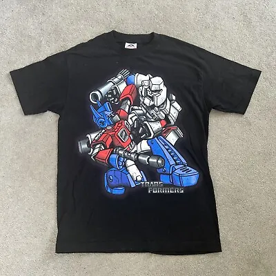 Buy Transformers T-shirt Optimus Prime Megatron Size Medium T Shirt • 2.99£