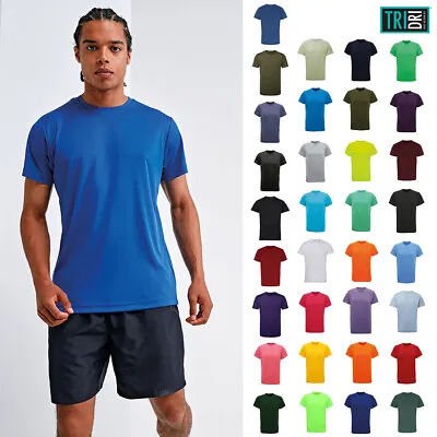 Buy TriDri Performance Lightweight T-Shirt (TR010) - Crew Neck Short Sleeve T-Shirt • 8.39£