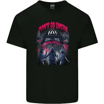 Buy Haunted House Halloween Ghosts Spooks Mens Cotton T-Shirt Tee Top • 11.75£