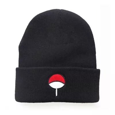 Buy Naruto Uchiha Beanie Hat - Black • 13.99£