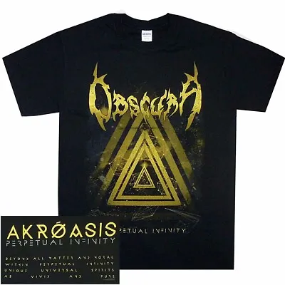 Buy Obscura Perpetual Infinity Shirt S M L XL Official T-Shirt Death Metal Tshirt • 21.69£