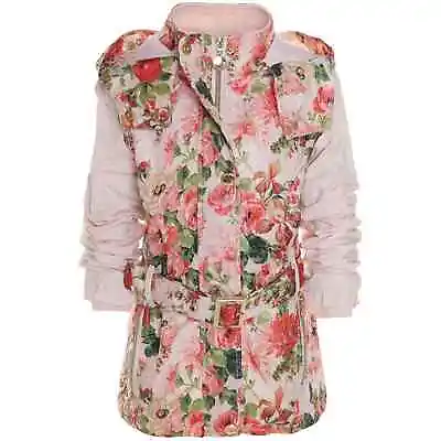 Buy Jacket Hood Between Season Spring Blazer Parker Jacket Girl Child Pink 170 Sale • 7.89£