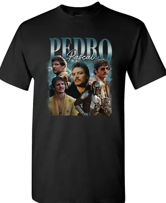 Buy Pedro Pascal The Last Of Us Mandalorian T Shirt Men's Ladies Kids • 14.99£