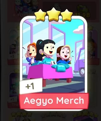 Buy Aegyo Merch-monopoly Go Star Stickers • 2.36£
