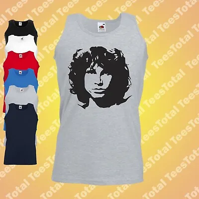 Buy Jim Morrison Vest | The Doors | 60s | Rock | Retro | Music Band • 16.99£