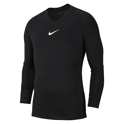 Buy Nike Boys Park Base First Layer Thermal Top T Shirt Junior Kids Crew Football PE • 16.98£