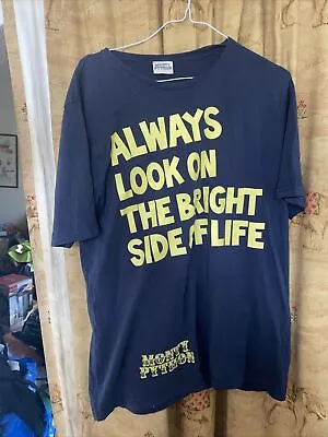 Buy Bin Monty Python T Shirt Always Look On Bright  Side Life M • 6.99£