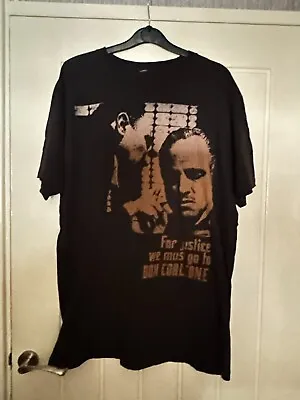 Buy Mens The Godfather Tshirt Black Size Xl • 3.50£