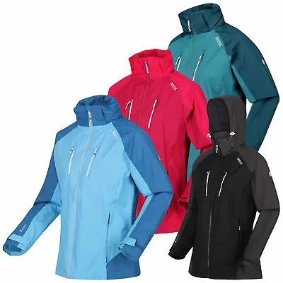 Buy Regatta Womens Calderdale IV Jacket Waterproof Shell Concealed Hood • 25.06£