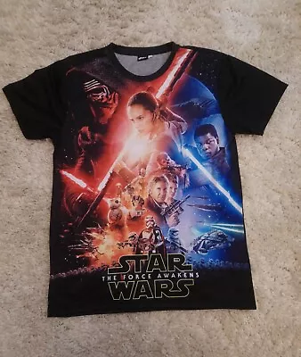 Buy Star Wars The Force Awakens T Shirt Size Large  • 8£