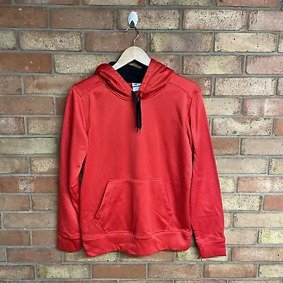 Buy Mens Starter Red Basic Hoodie Pullover Size Small • 7.95£