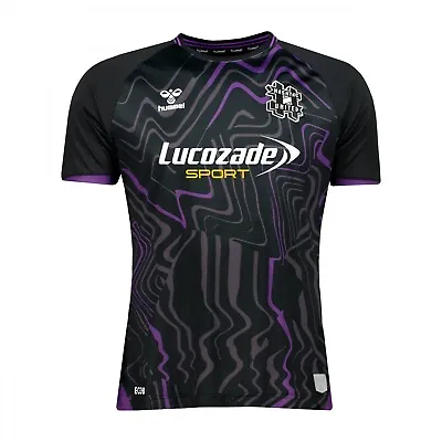 Buy Hummel Hashtag United 2021/22 ESports Mens T-shirt Jersey L Grey Purple BNWT • 36.99£