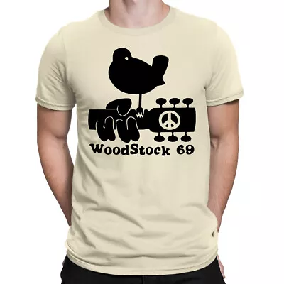 Buy Woodstock Men's T-Shirt | Screen Printed • 12.95£
