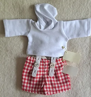 Buy 2 - Dividers: Hoodie And Half Pants With Straps For Approx. 18 - 20 Cm Bears  • 15.96£