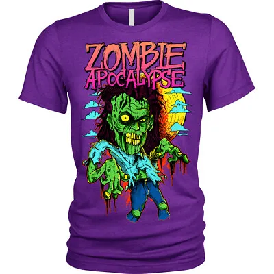 Buy  Zombie Apocalypse Men's T-Shirt | S To Plus Size | Unisex • 12.95£