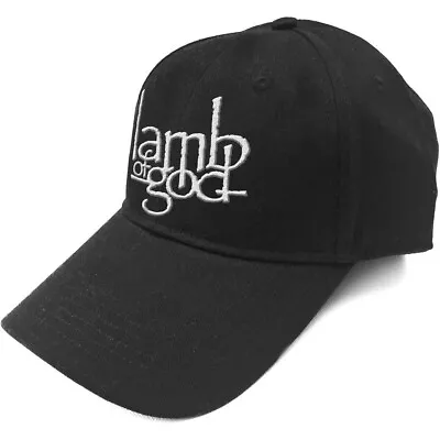 Buy Lamb Of God - Logo Baseball CAP - Größenverstellbar Official Merch • 21.54£