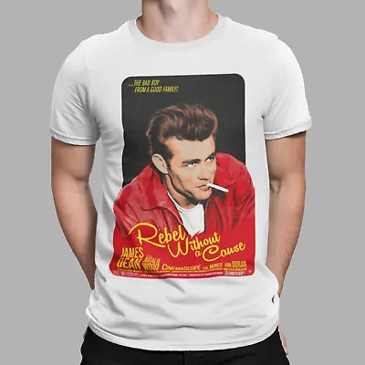 Buy Rebel Without A Cause T-Shirt Movie Retro Tee Classic James Dean • 6.99£