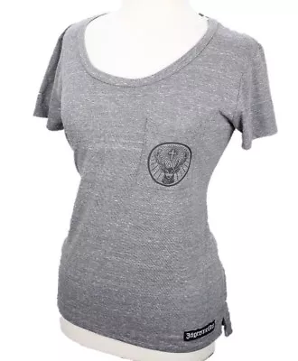 Buy Jägermeister USA Women's Grey With Chest Bag T-Shirt Size S, M, L Or XL • 11.18£