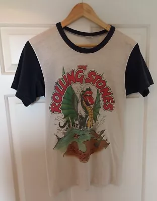 Buy Vintage Rolling Stones Europe 82 T-shirt • 127.39£
