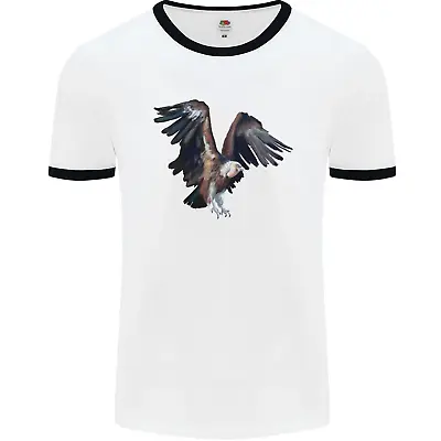 Buy A Vulture Illustration Birds Of Prey Mens Ringer T-Shirt • 8.99£
