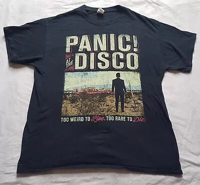 Buy Panic At The Disco Too Weird To Live Adult T Shirt Large • 8.99£