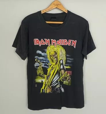 Buy Vintage Retro 90s Bright Metal Rock Iron Maiden Killers Album Band T Shirt Top • 21.99£