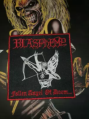 Buy Blasphemy Shape Patch Gestickt Black Metal Archgoat Battle Jacket Xxxx • 9.24£