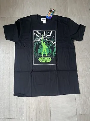Buy Official Masters Of The Universe HE-Man Lighting Green T Shirt Size XL BNWT • 7.99£