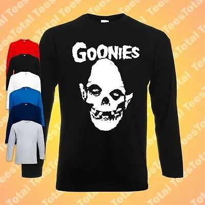 Buy The Goonies Misfits Long Sleeve T-Shirt | Never Say Die | 80s | Retro | Movie |  • 17.09£