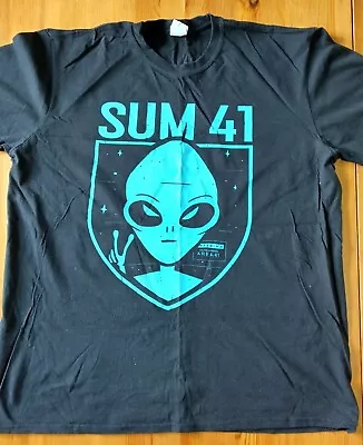 Buy Sum 41 Alien 2017 Europe Tour Mens XL T-shirt  • 9.99£