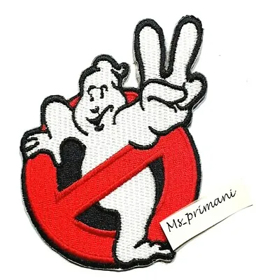 Buy Embroidered New Ghostbuster  Iron/Sew On Patch Clothes Hat Badge 9.3 X 7.2 Cm  • 2.79£