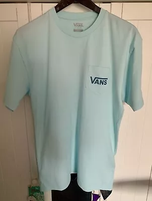 Buy Vans T Shirt Blue Large • 15£