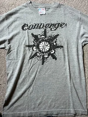 Buy Converge T-shirt Rare Early 2000's Metal Hardcore Punk (Medium) • 60£