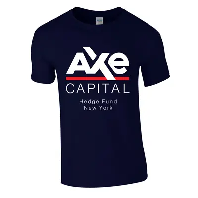 Buy Axe Capital Tee Mens TV Film Merch Geek Crew Neck Short Sleeve T-Shirt Top • 14.95£