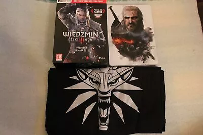 Buy The Witcher 3 Steel Case STEELBOOK G1 PC Skellige + T-shirt - PROMO BOX RARE • 134.58£