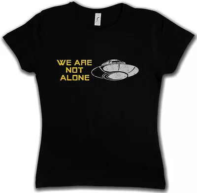 Buy WE ARE NOT ALONE WOMEN T-SHIRT Fargo Ufo Alien Sign Symbol Flying Saucers Vril • 21.54£