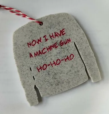 Buy Die Hard Ho Ho Ho Jumper Inspired Handmade Resin Hanging Christmas Ornament • 7.95£