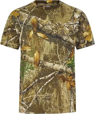 Buy Mens Camouflage Printed Jungle T-Shirt - Crew Neck Short Sleeve Tee, Sizes S-5XL • 9.99£
