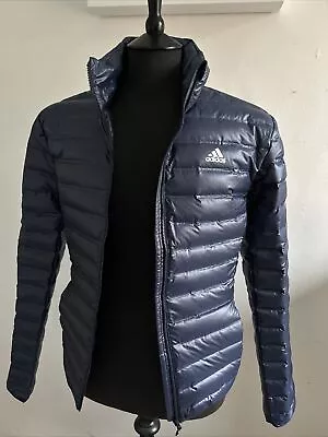 Buy Adidas Varilite Down Puffer Jacket Mens Size Xs Slim Fit • 20£
