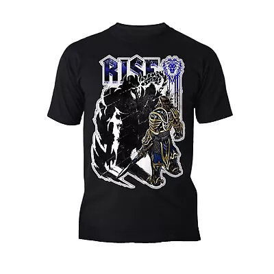 Buy Warcraft Rise Official Men's T-shirt (Black) • 22.99£