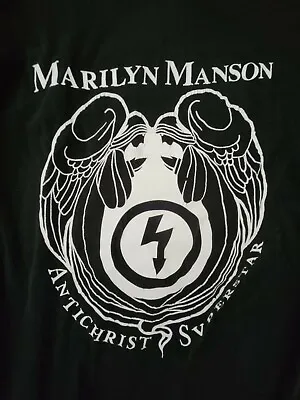 Buy Marilyn Manson Long Sleeved Shirt XL Antichrist Superstar Circa 1997 Ultra Rare • 144£