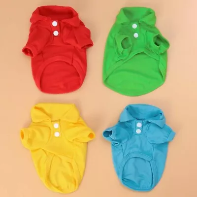 Buy Puppy Outfits Pet Dog T Shirts Dog Pajamas Large Dogs Clothing Pet Party Costume • 12.59£