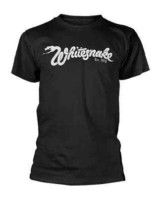 Buy Whitesnake Est 1978 Black T-Shirt NEW OFFICIAL • 16.29£