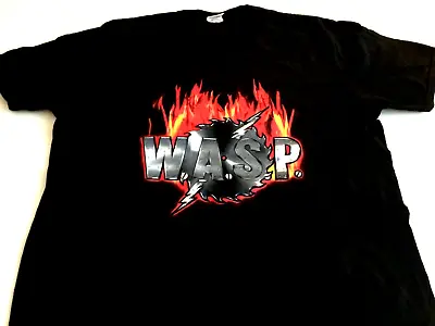 Buy WASP Buzz Saw T SHIRT Large Mens New ROCK BAND • 5.99£