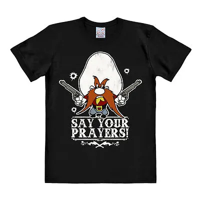 Buy Logoshirt Looney Tunes - Cowboy Yosemite Sam - Say Your Prayers - Print T-Shirt • 35.94£
