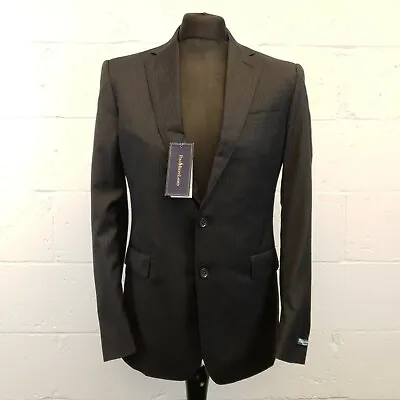 Buy Polo Ralph Lauren Wool Suit Jacket Blazer 40 Short EU 50 S Charcoal Grey RP £595 • 150£