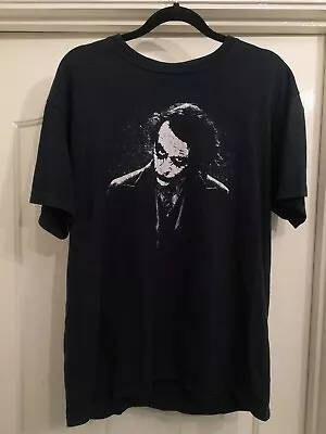 Buy Joker, Rare Vintage Official Batman The Dark Knight  Heath Ledger T Shirt  • 13.99£